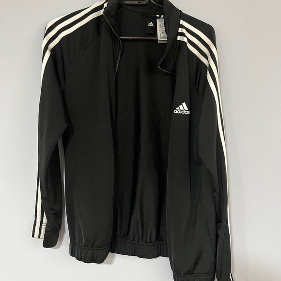 Adidas Zip Up - 3 stripe - Picture 1 of 2